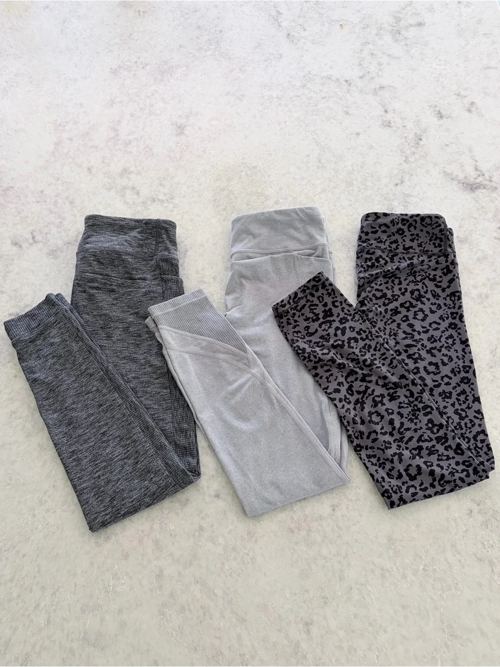Athleta Girl Gray Leggings Bundle - Size XXL (16)